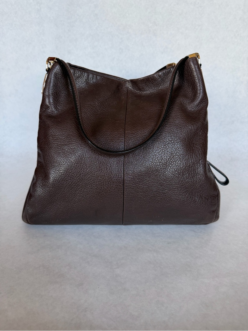 Coach Madison Phoebe 28444 Dark Brown Leather Shoulder Bag